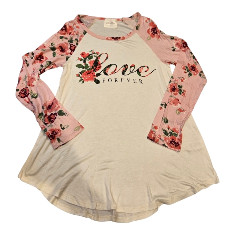 Chic Floral‎ Long Sleeve Women's Top